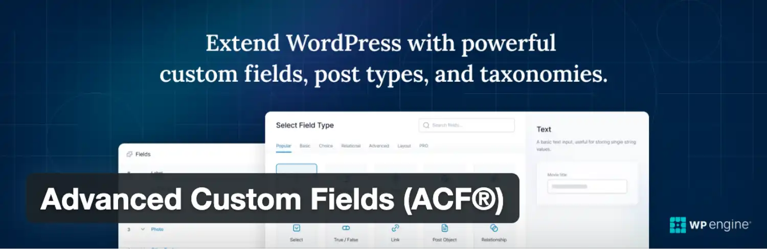 プラグイン「ACF（Advanced Custom Fields）」